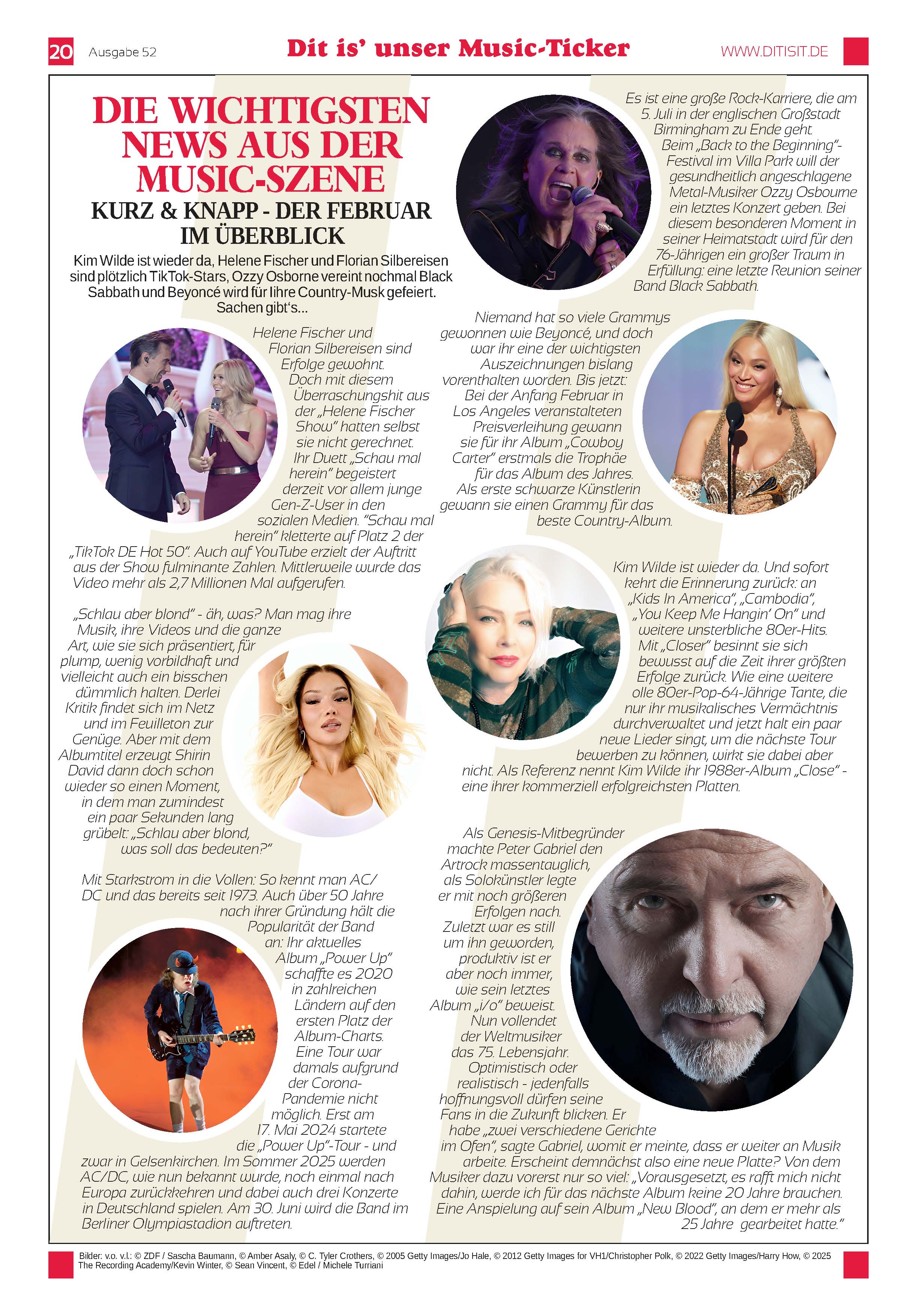 Dit is’ unser Music-Ticker