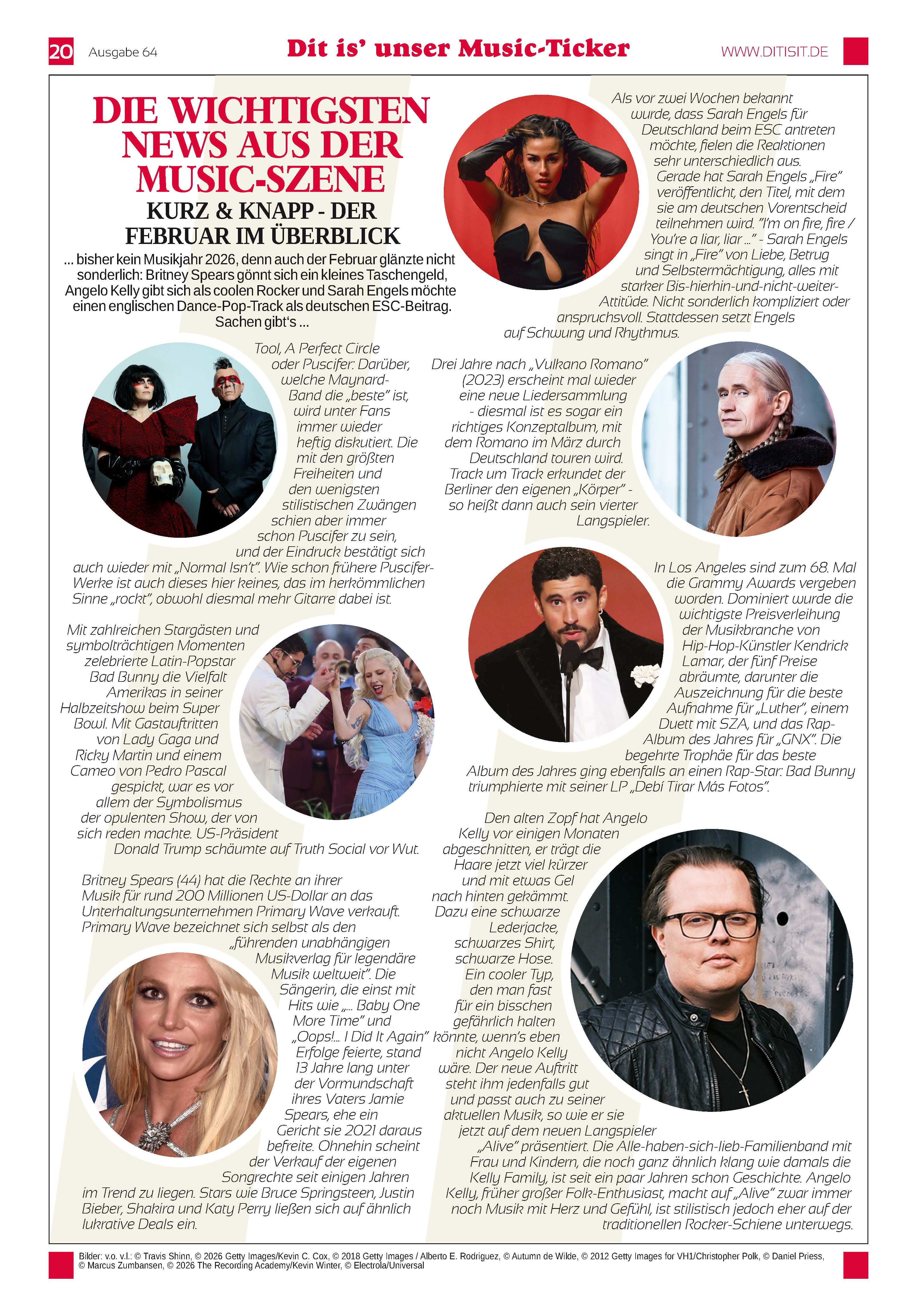 Dit is’ unser Music-Ticker